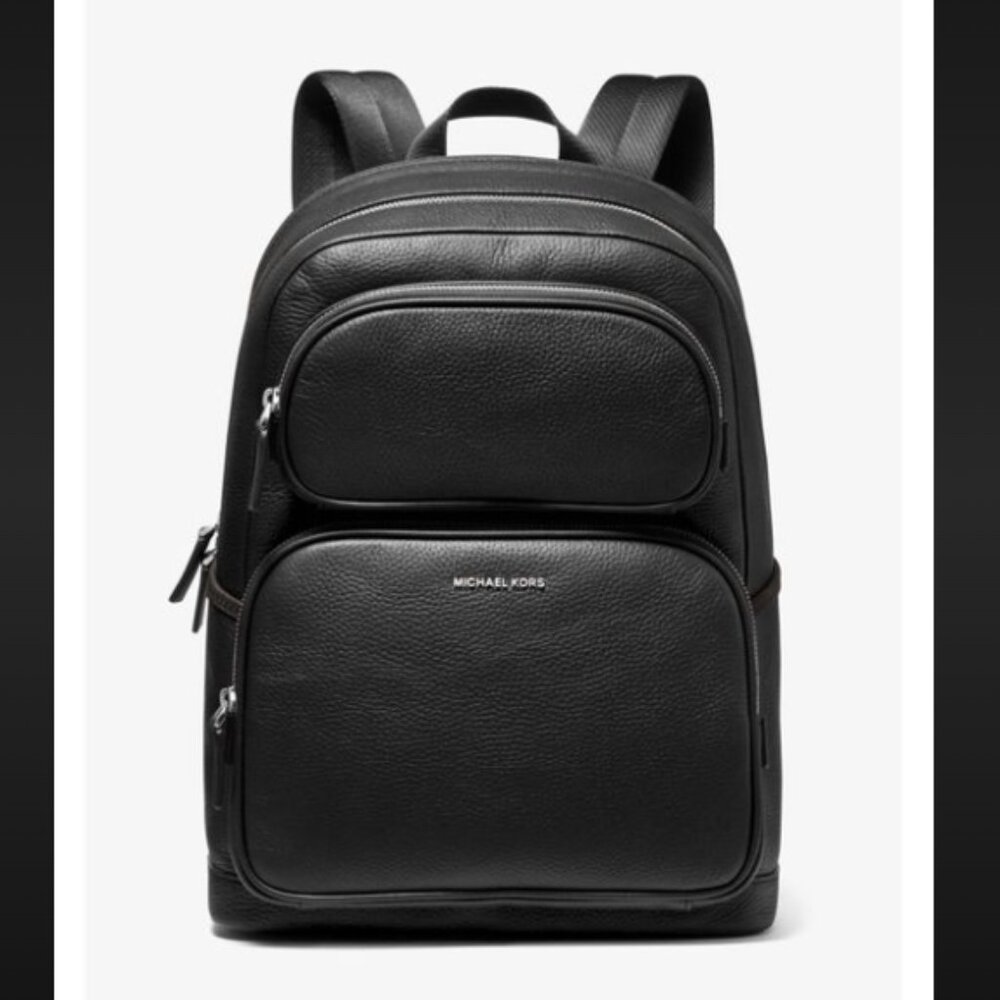 Michael Kors Cooper Leather Backpack 5223‎ - Picture 8 of 13